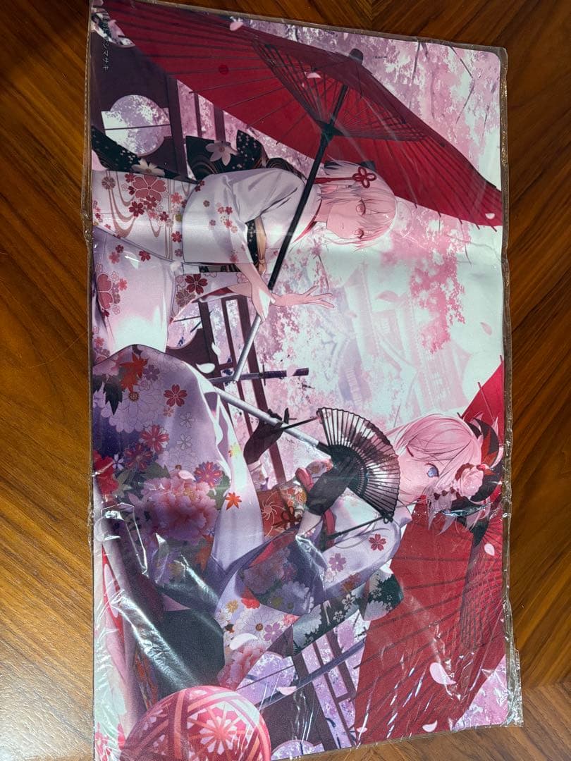 【希少品】マシマサキ プレイマット＆スリーブ3点 沖田総司 宮本武蔵 FGO