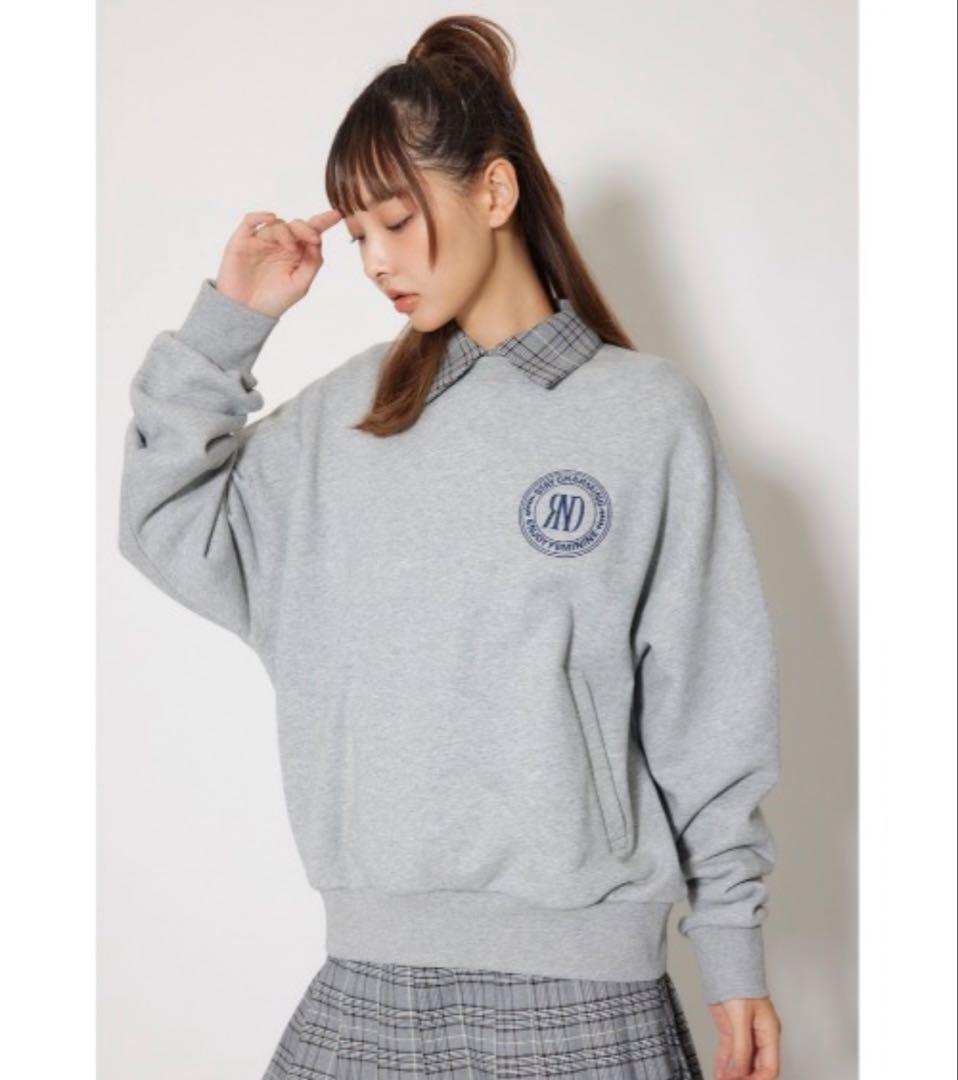 【RIENDA GOLF】ユニセックスルーズスウェットトレーナー