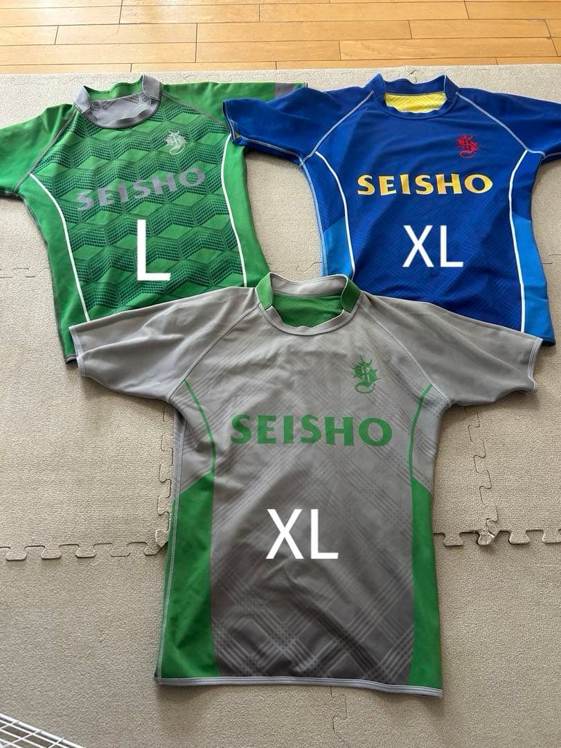 京都成章 ラグビー 練習用ジャージ