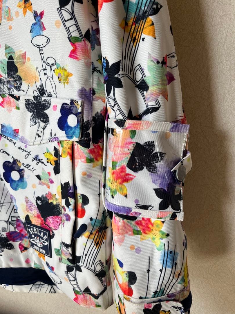 【超美品】SCOLAR スノーボードウェア 上下セット おまけ　手袋付き