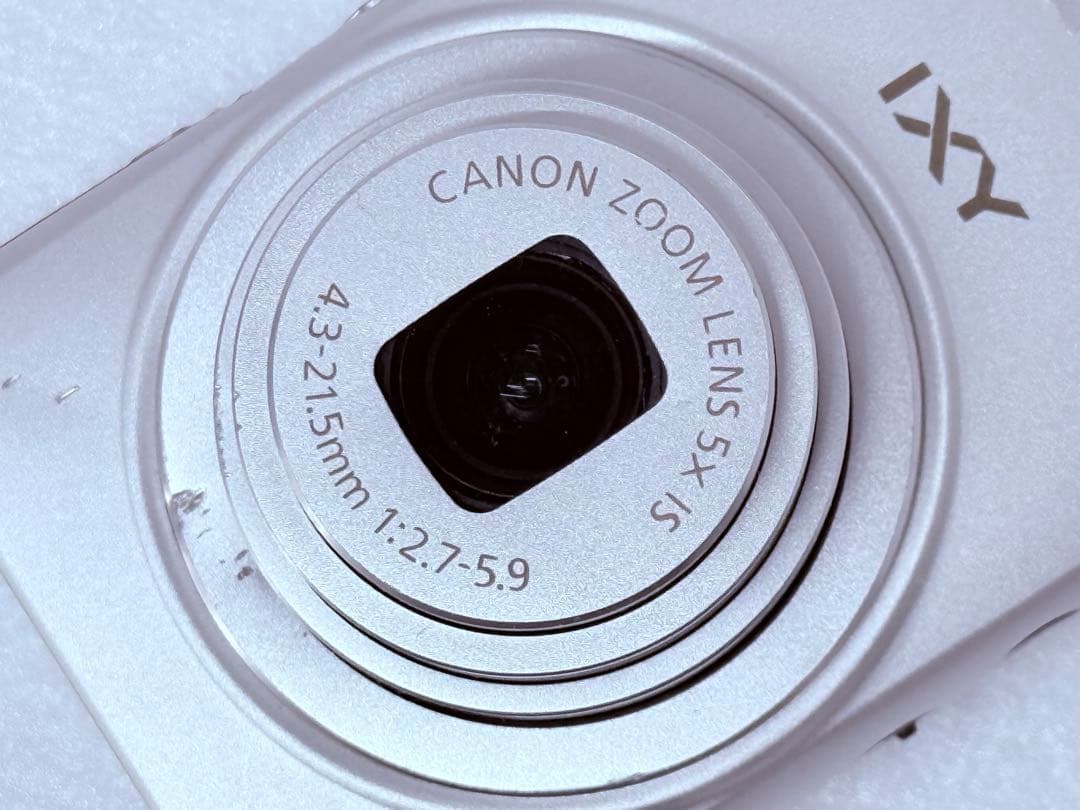 Canon IXY 220F シルバー 動作確認済 コンデジ シンプルデザイン