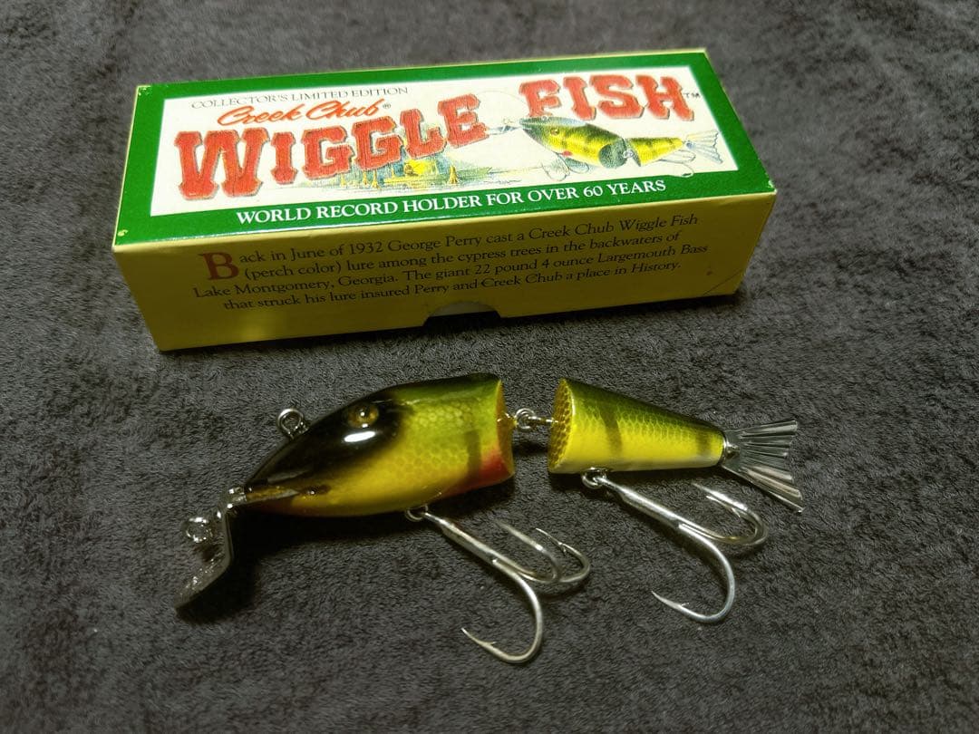 貴重 クリークチャブ Creek Chub ウィグルフィッシュ パーチ