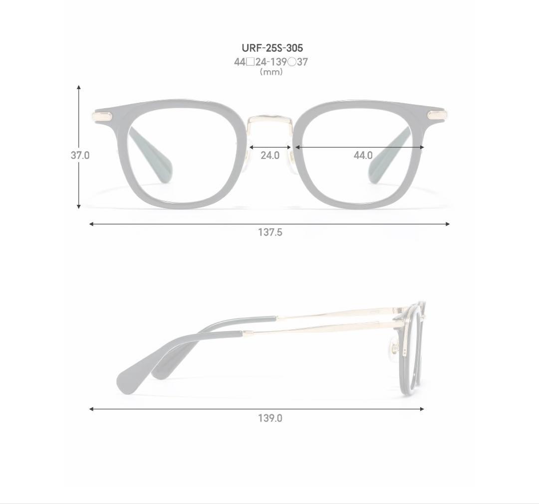 美品◎JINS ジンズ　目が小さくならないメガネ