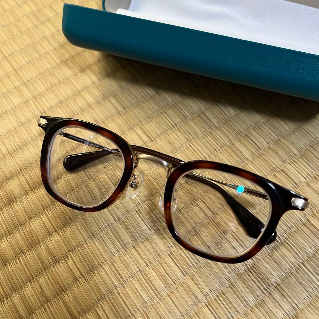 美品◎JINS ジンズ　目が小さくならないメガネ