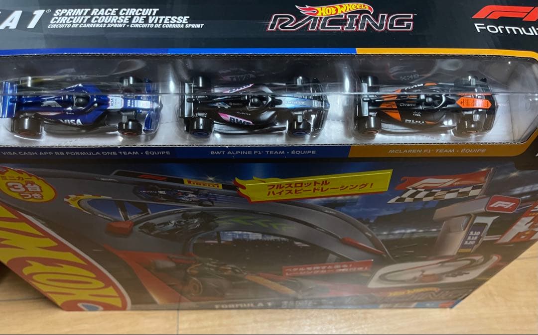 ホットウィール フォーミュラ1 レーシングトラックセット　ラストワン　C賞　F賞