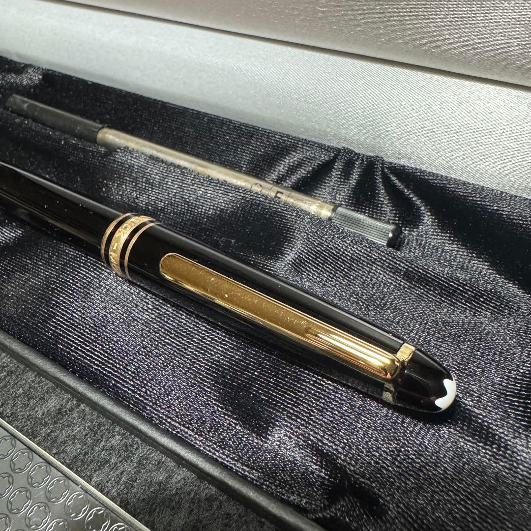 モンブラン マイスターシュテック ゴールド ボールペン 替芯1本付き 極美品