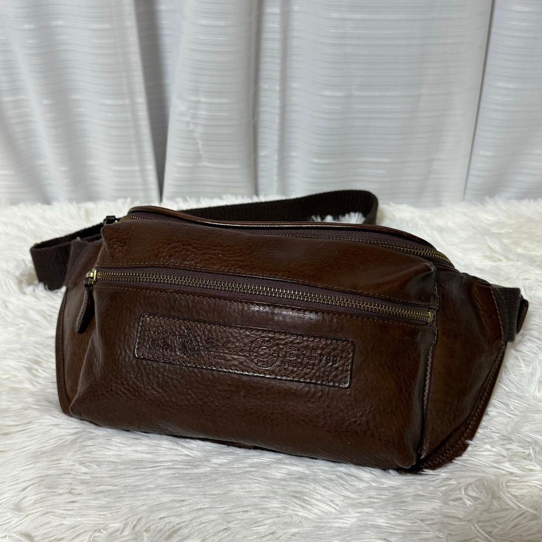 ⭐️美品⭐️　Felisi フェリージ　オールレザー　ボディバッグ　799