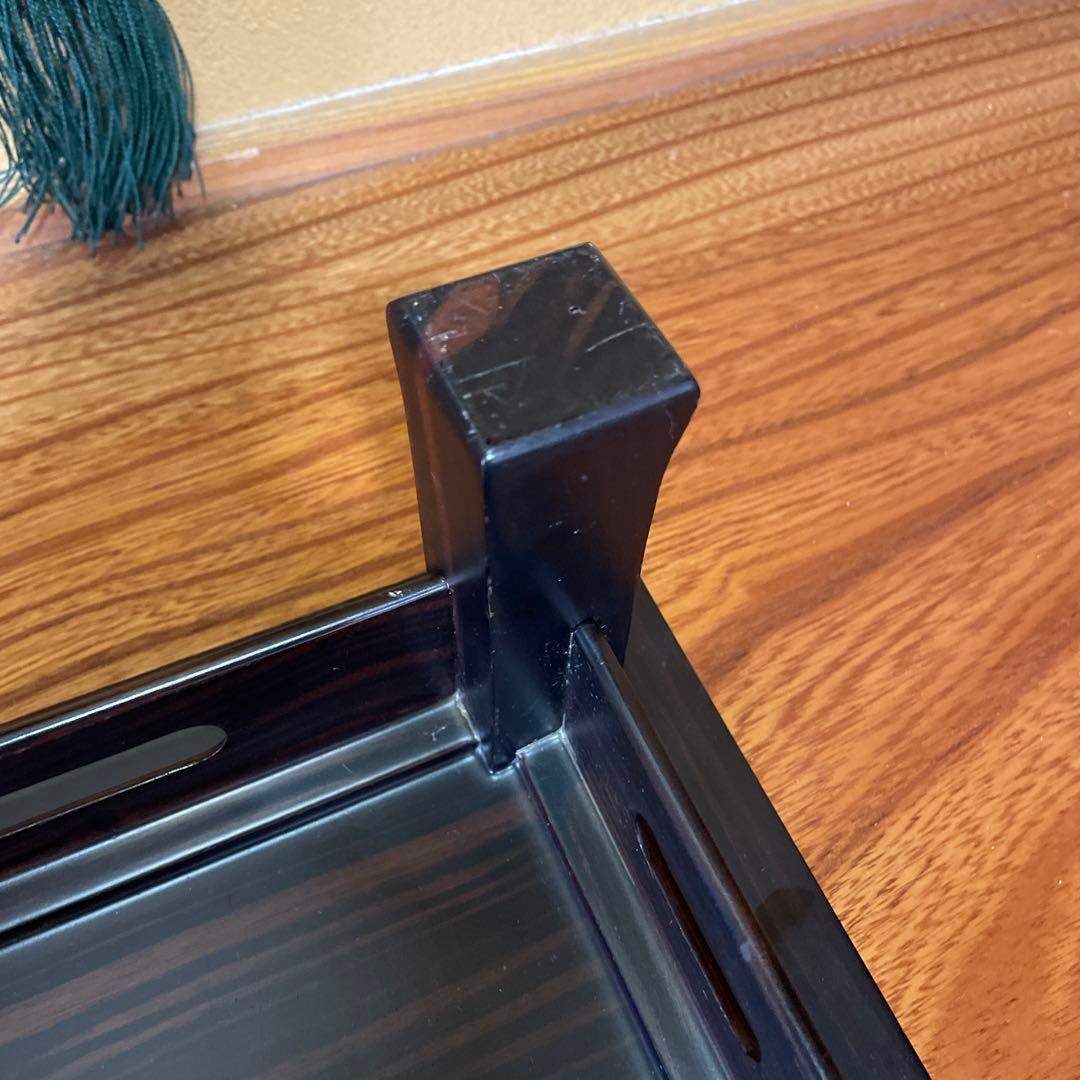 【唐木】高級 盆栽台 花台 飾り台 香炉台 花瓶台 サイドテーブル