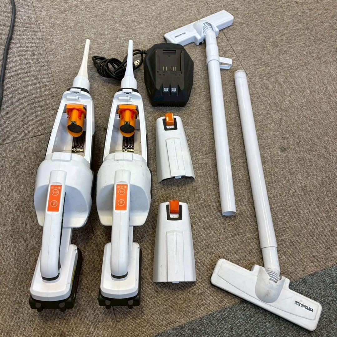 アイリスオーヤマ　JCL18-W 充電式掃除機　2020年製　2セット