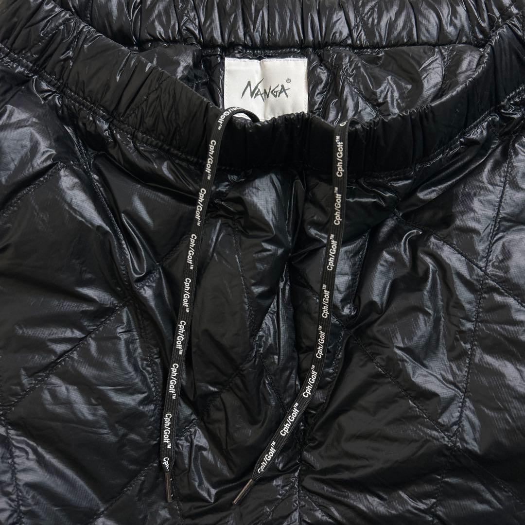 NANGA Captains Helm Golf ダウンパンツ M