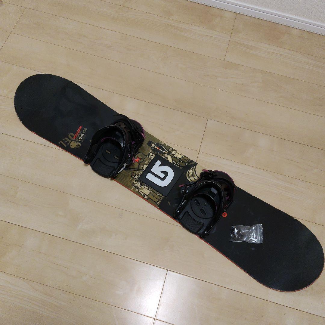 ジュニア スノーボード　130 ロシニョール　headバインディング付