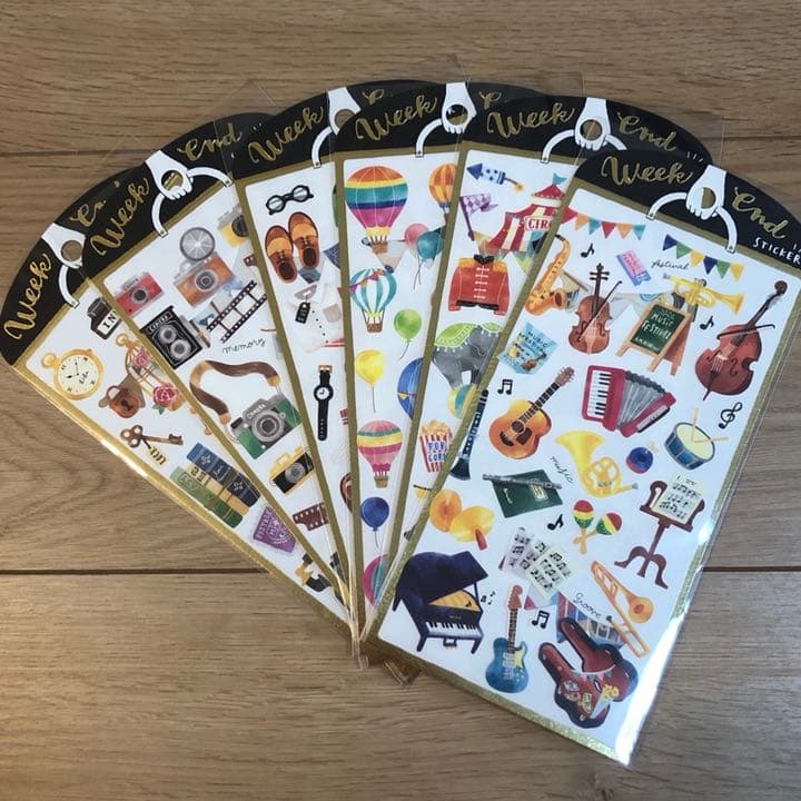 ★新品★ウィークエンドステッカー  ６種セット その他
