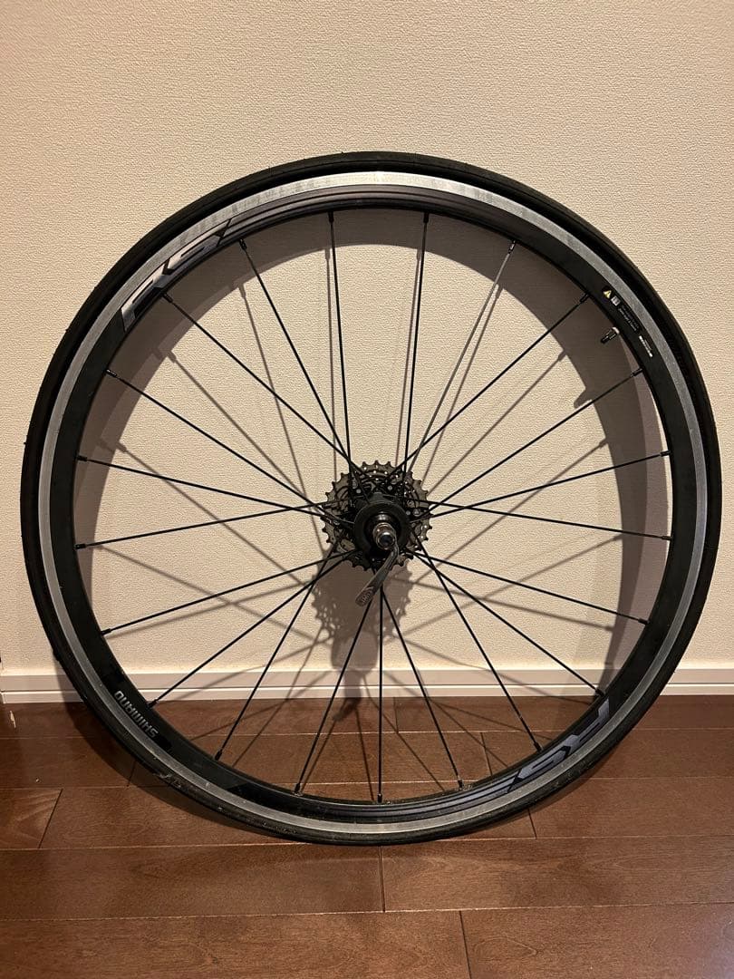 8*6様 【ホイール】ロードバイクのホイール　RS 前後セット　スプロケ付き