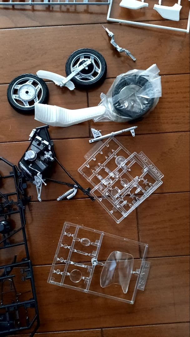 単車プラモデルジャンクパーツセット