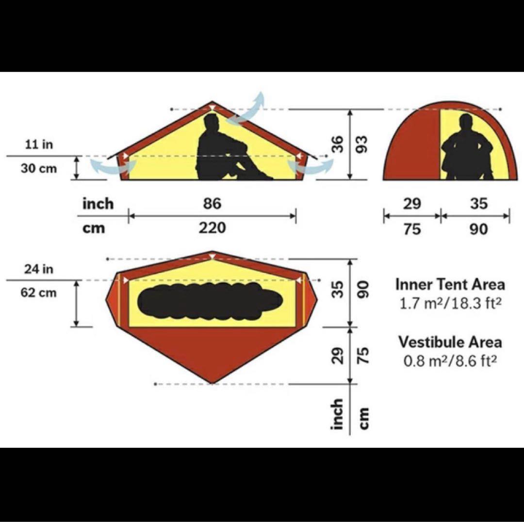 最終値下げ Hilleberg Akto ヒルバーグ アクト フットプリント付き