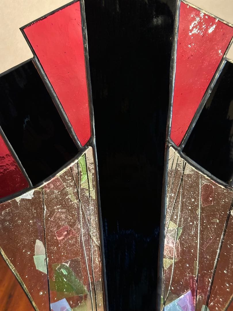 1960年代　アメリカ製　ステンドグラス　ランプ　ヴィンテージ