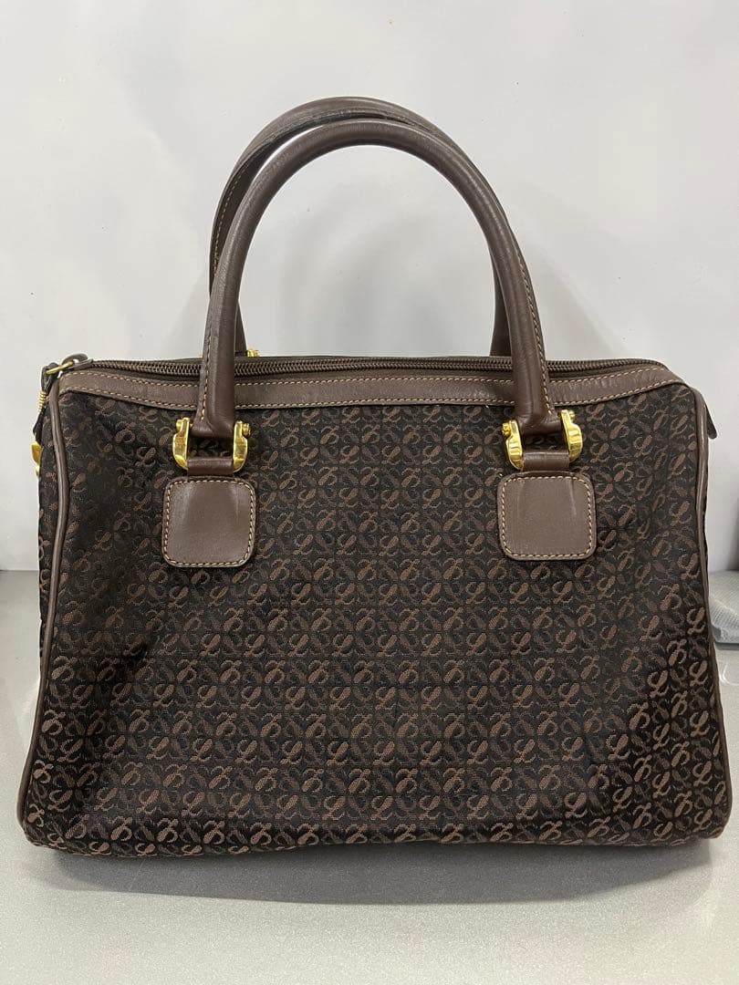 ロエベ★LOEWE★リピートアナグラム★ボストン型★ハンドバッグ