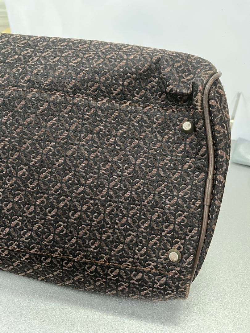 ロエベ★LOEWE★リピートアナグラム★ボストン型★ハンドバッグ