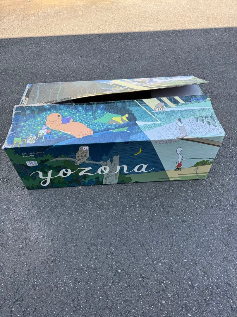 新品未使用　yozora kohaku　ほぼ日　zanearts キャンプテント