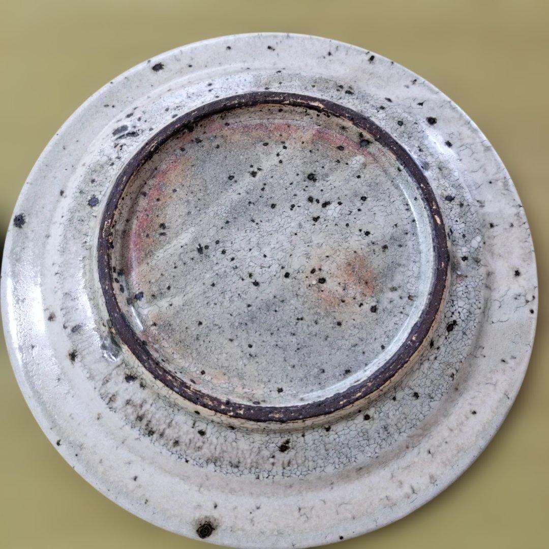 余宮隆　しのぎリム皿　7寸 2枚セット