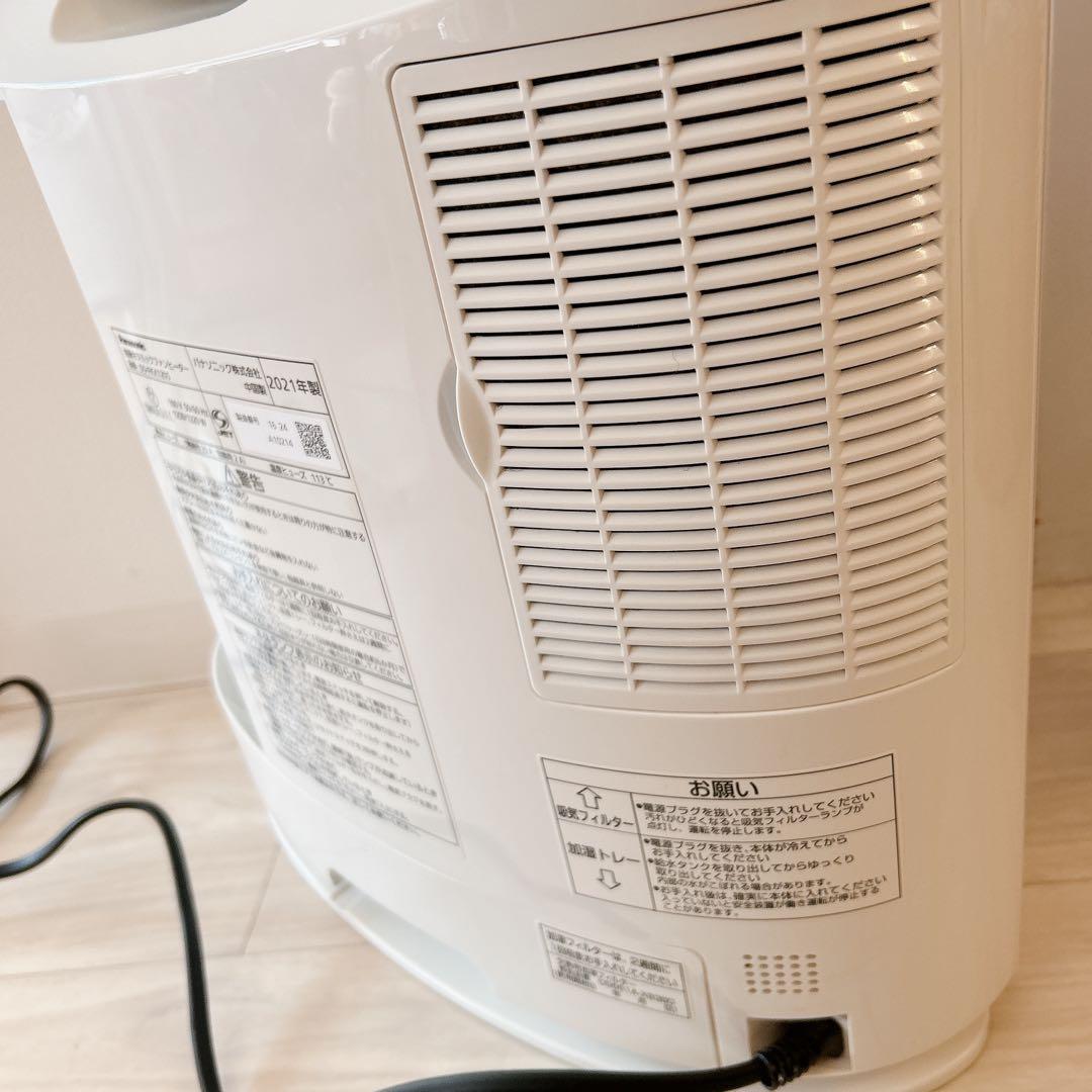 Panasonic 加湿機能付セラミックファンヒーター 2021年製