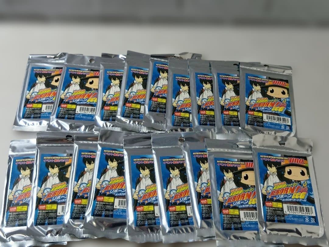 家庭教師ヒットマンREBORN!　リボーン　カード　トレカ　パック未開封有り