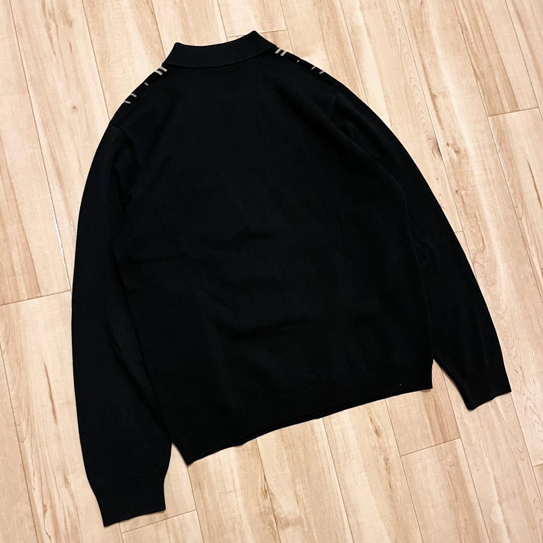 激レア！2018AW SUPREME“VERTICAL STRIPE”ニットポロ