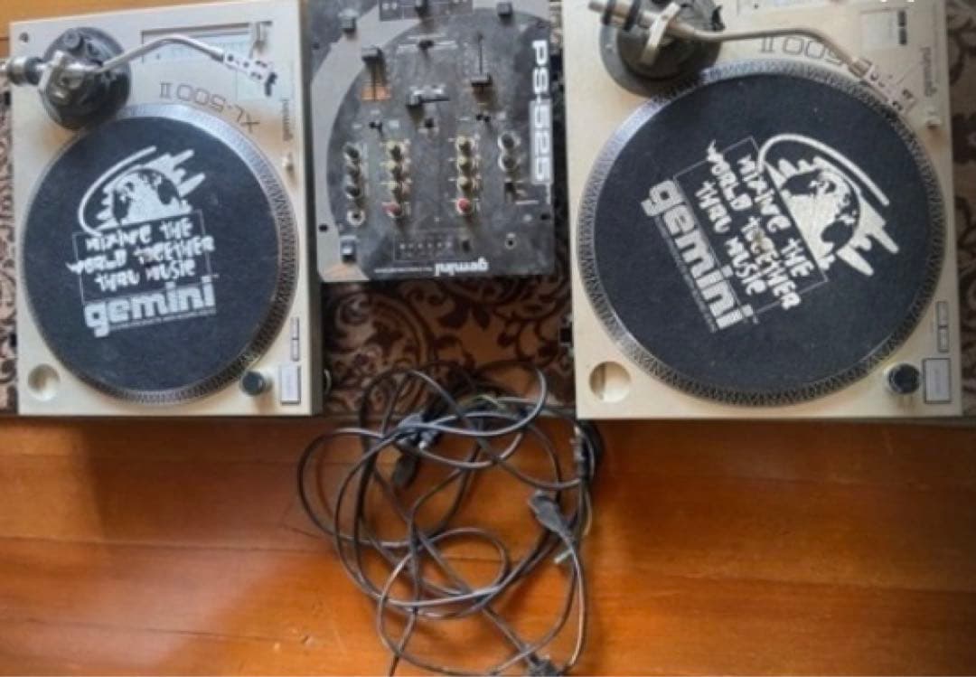 DJ GAMINI ターンテーブル　ミキサー