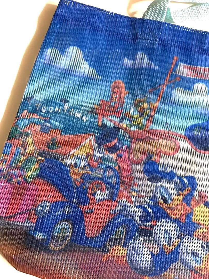 トゥーンタウン ドナルドダック メッシュ トートバッグ