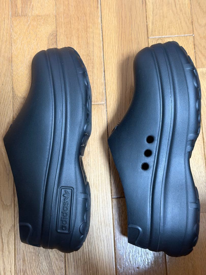 26.5cm国内正規品★アディフォームadidasスタンスミス厚底ミュール