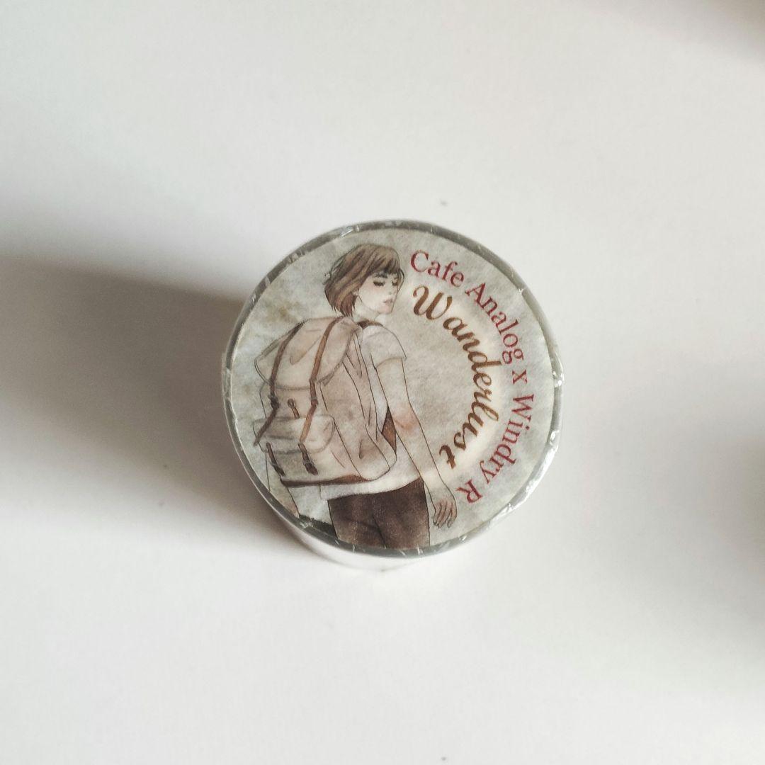 海外 Windry.R PETテープ Cafe Analog Wind 女の子