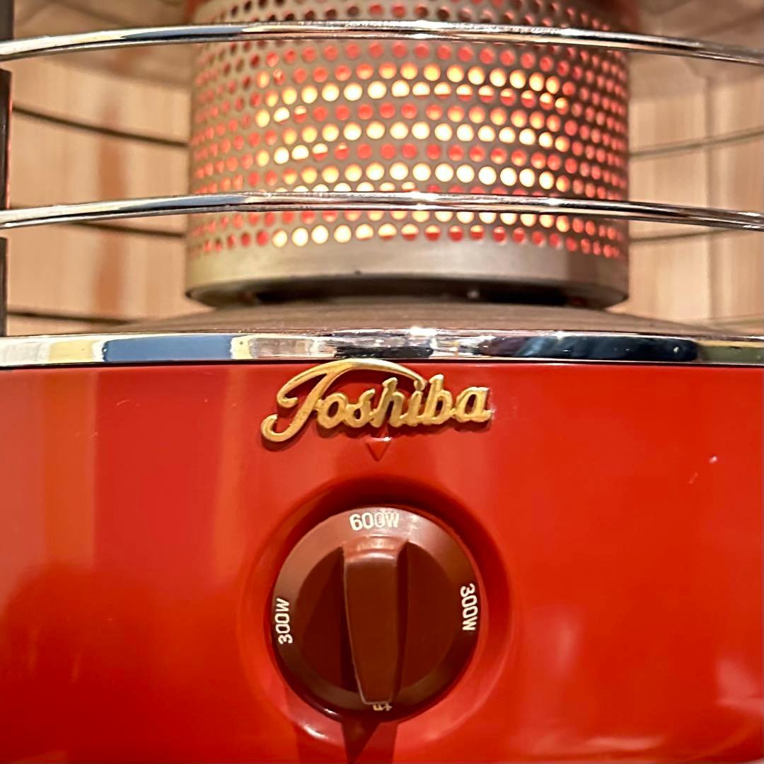 東芝SRT‐611形スタンド反射形・昭和レトロ 電気火鉢