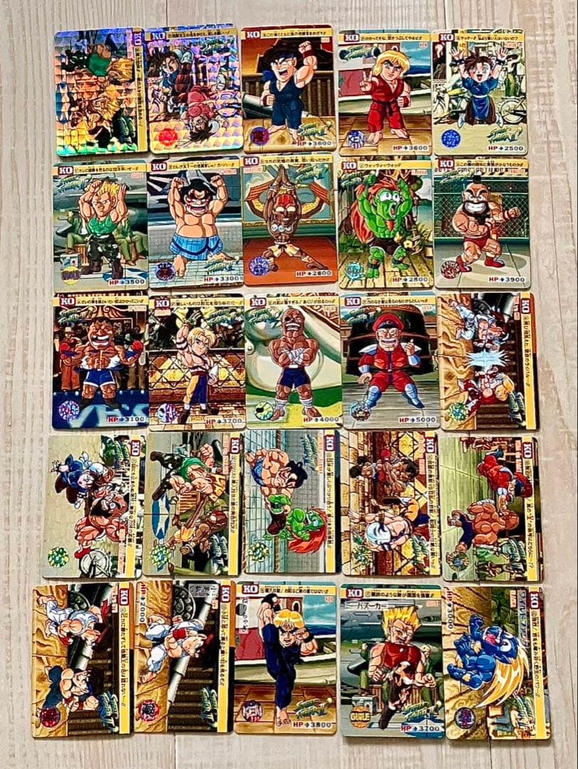 ストリートファイターⅡ　カードダス