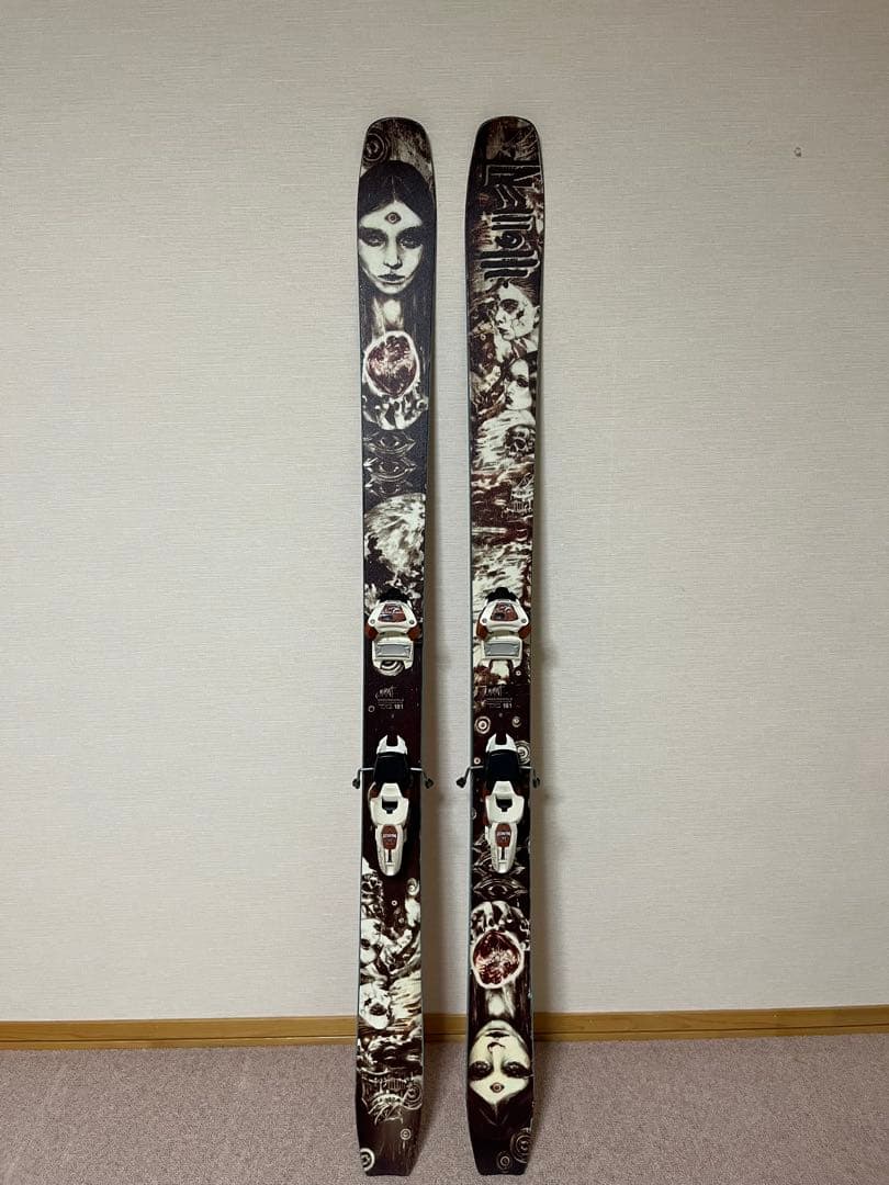 スキー板　moment UNDER WORLD 181cm