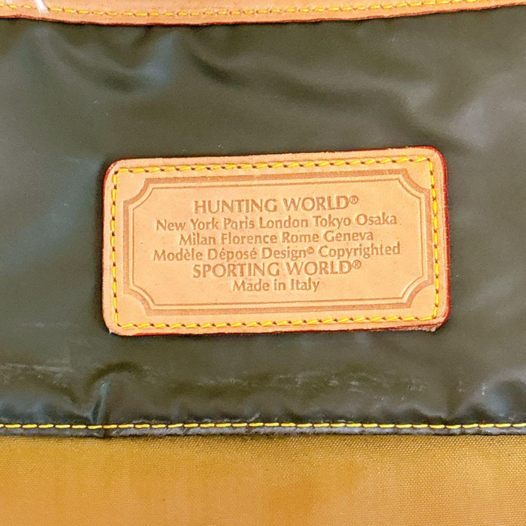 ハンティングワールド　HuntingWorld　ショルダーバッグ　メッセンジャー
