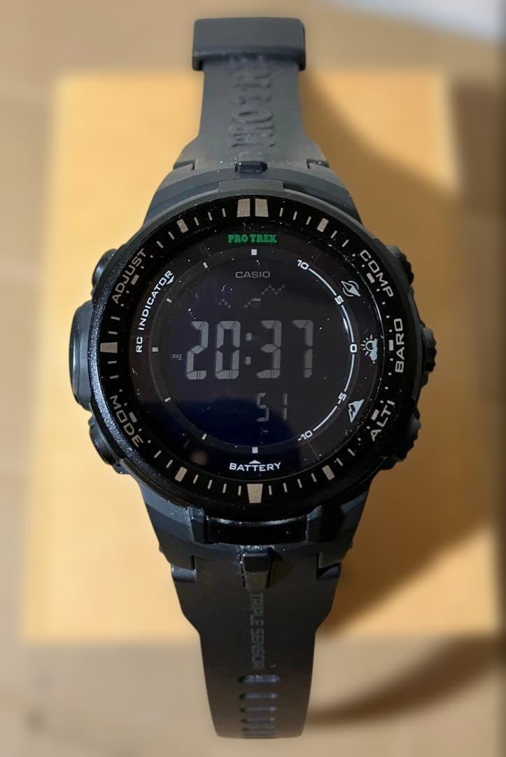 CASIO PROTREK PRW3000 3414 ブラック