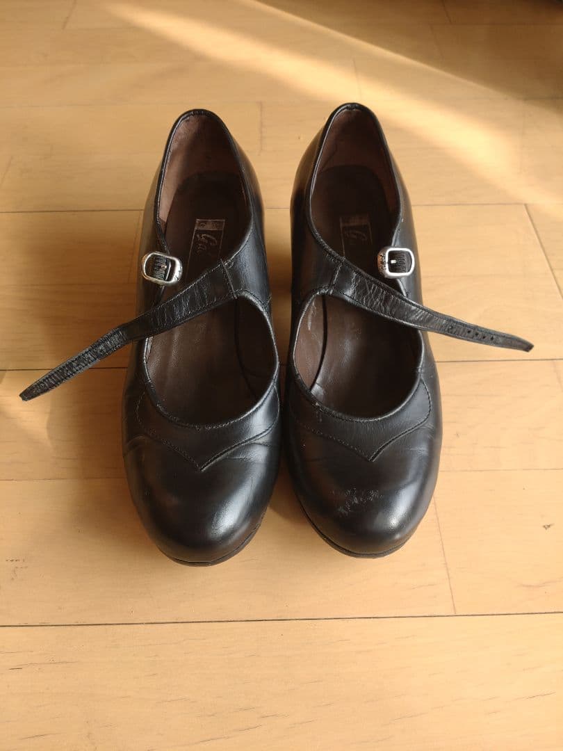 フラメンコシューズ　ガジャルド 黒　37