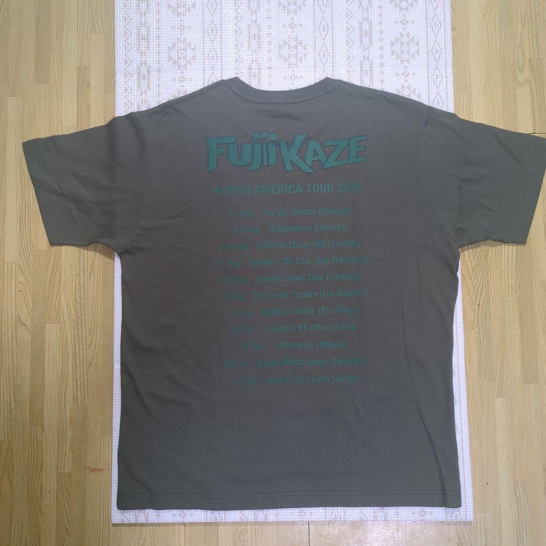 ミニー❣️ FujiiKaze2025NATourポテチTシャツグリーンL