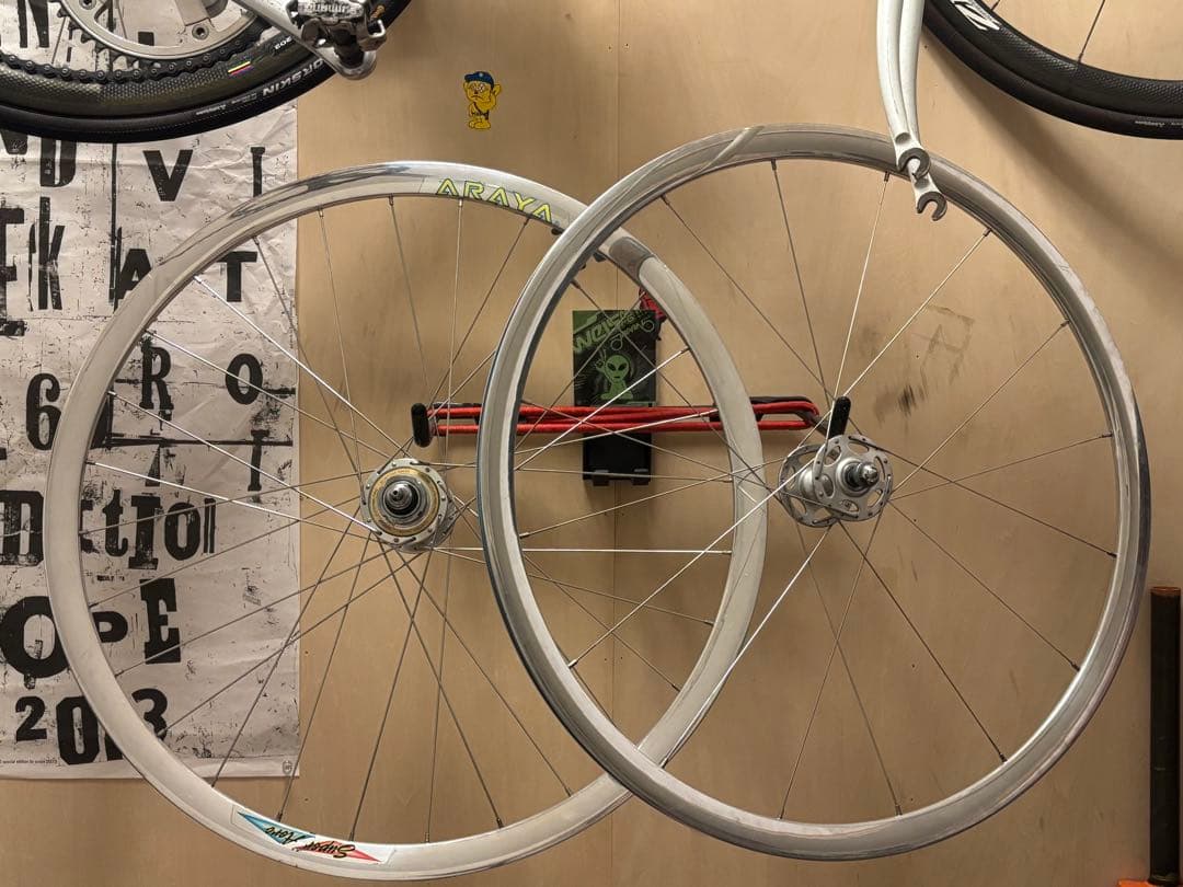 araya super aero 700c クリンチャー ピストバイク ホイール