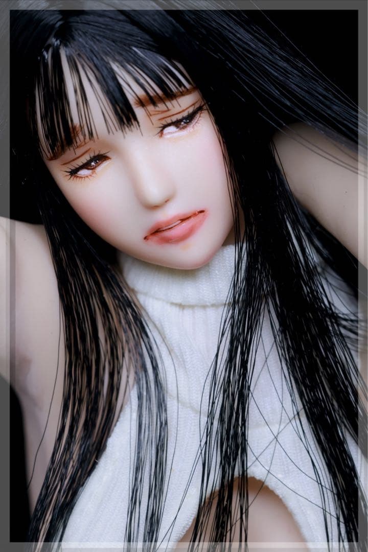 ♪♪ 1/6 　ドール カスタムドールヘッド　1758　艶羽（あでは）　♪♪