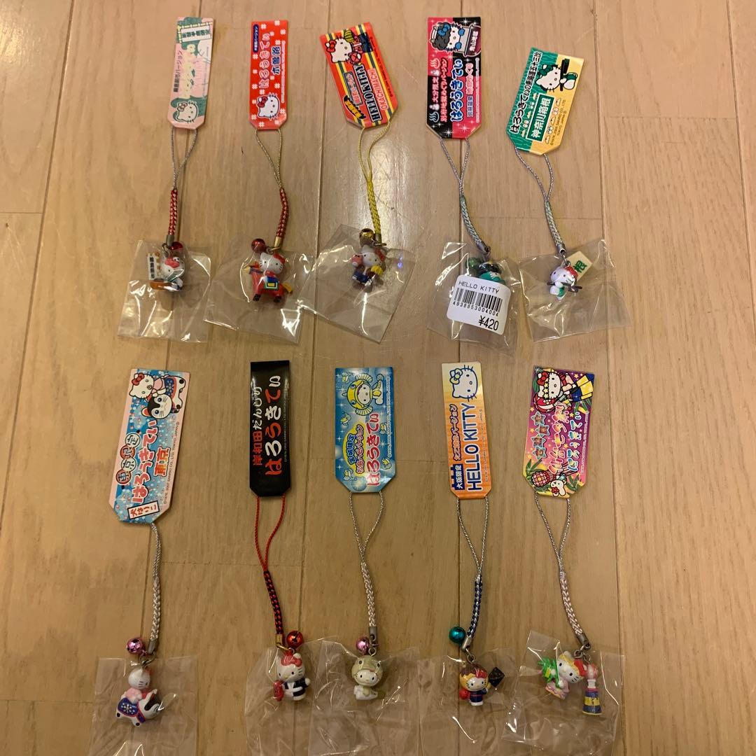 【レア】ご当地キティ　根付　 10個 まとめ売り⑤