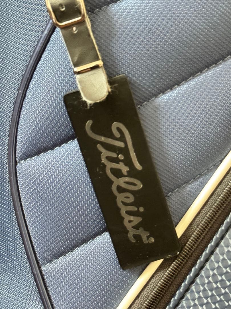 タイトリスト　キャディバッグ　ネイビー