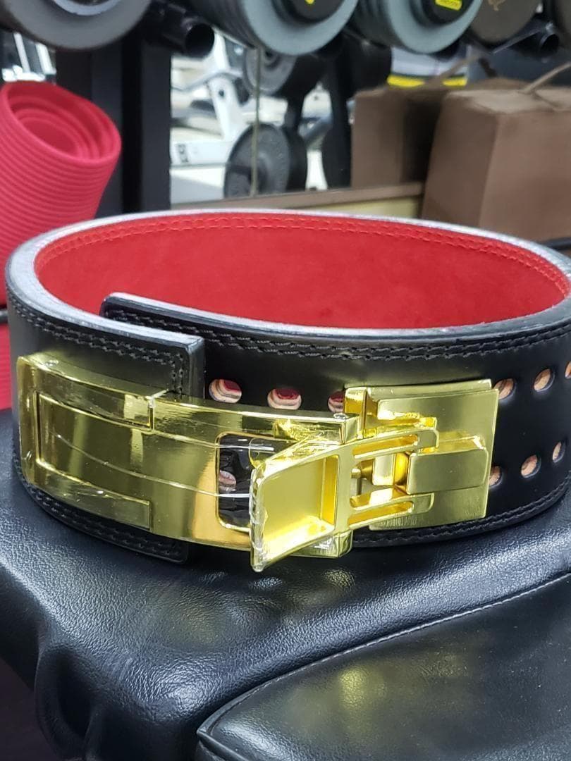 レバーアクションベルト パワーベルト ワンタッチ可変式13ｍｍ Sサイズ