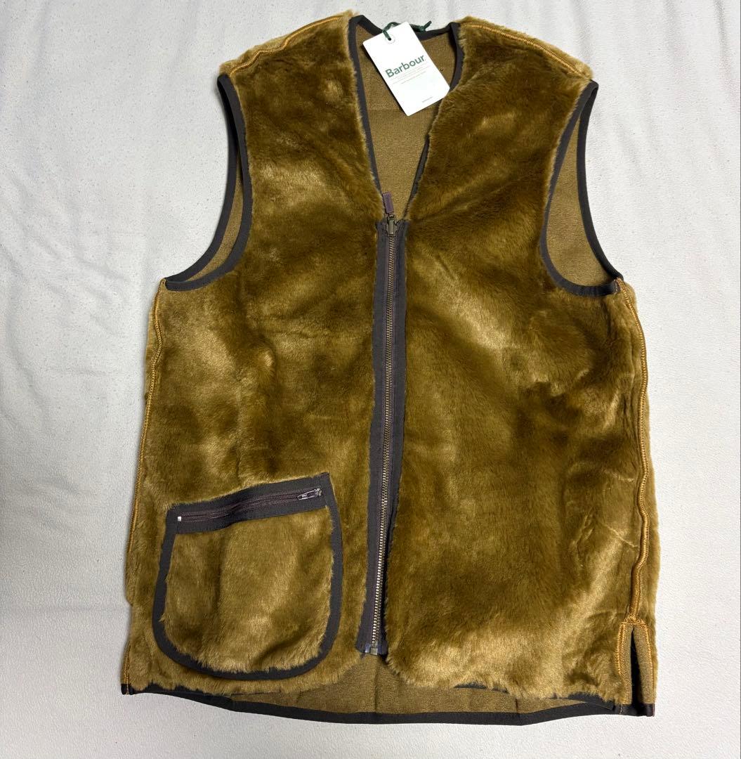 【極美品】Barbour ファーライナー ベスト 38（ビデイル・SL対応）