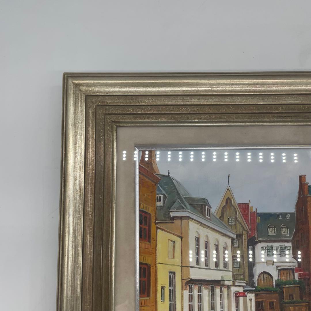 【美品】　中村裕介 『ブルージュ』 絵画　アート作品