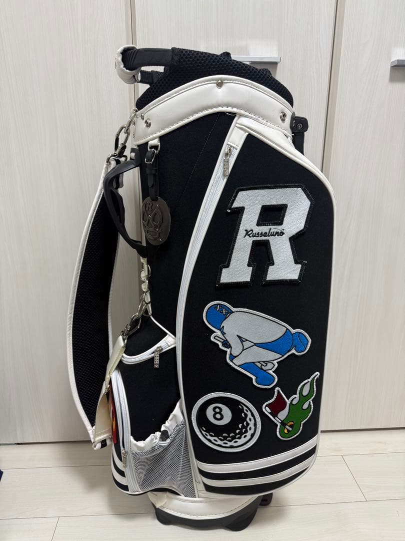 ラッセルノ キャディバッグ VELCRO GOLF BAG ゴルフバック 美品