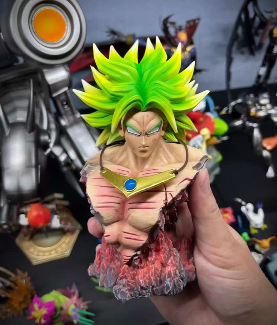 ドラゴンボール ブロリー ガレキ ガレージキット スタチュー X④⑤