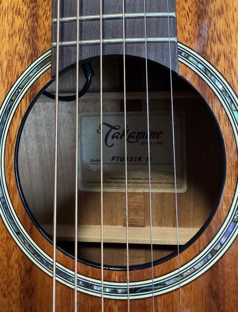 Takamine PTU431K エレアコ ［美品］ほぼ未使用