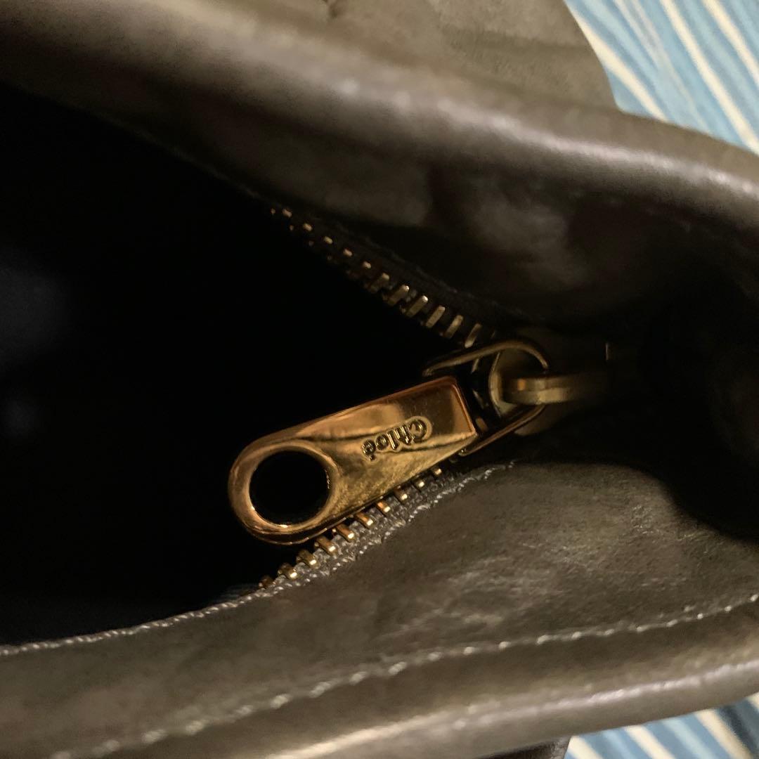 Chloe' クロエ　バッグ　ショルダーにもなります　シワ有り