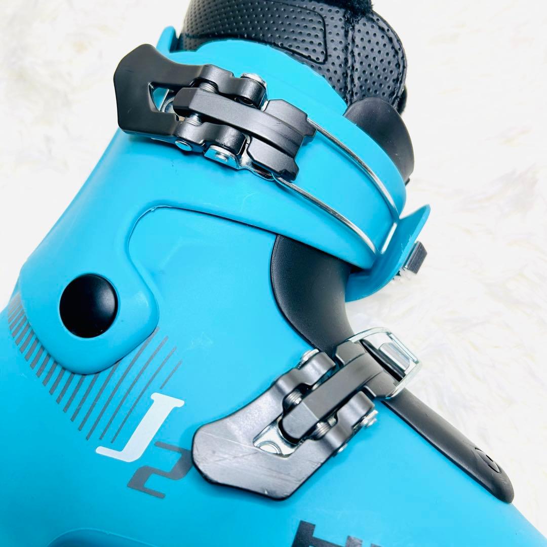 【美品】HEAD J2 ジュニアスキーブーツ 20cm〜20.5cm 水色